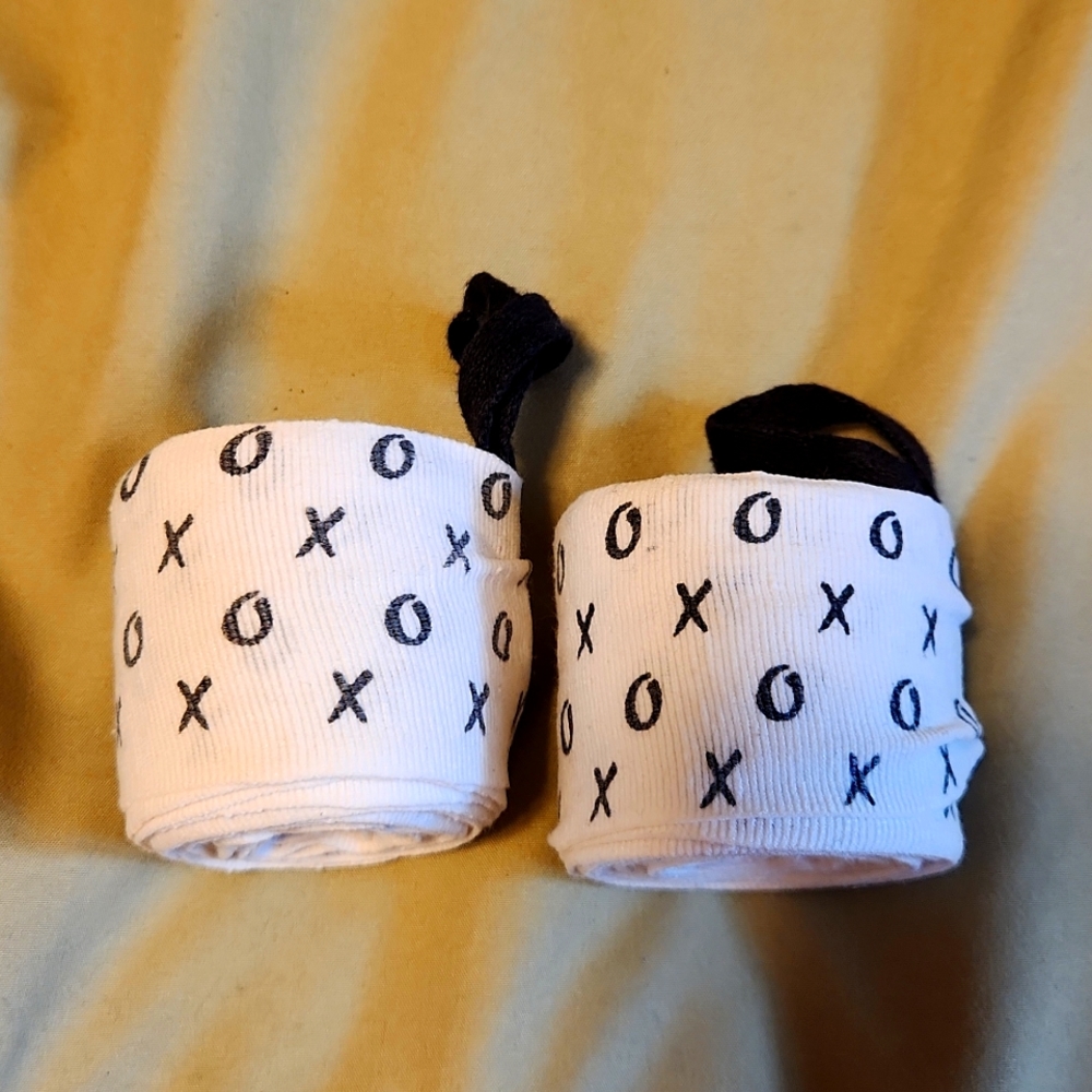 Boxing wraps.